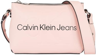 Calvin Klein Jeans Women's Shoulder Bag Small, Pink (Pale Conch), One Size on Sale